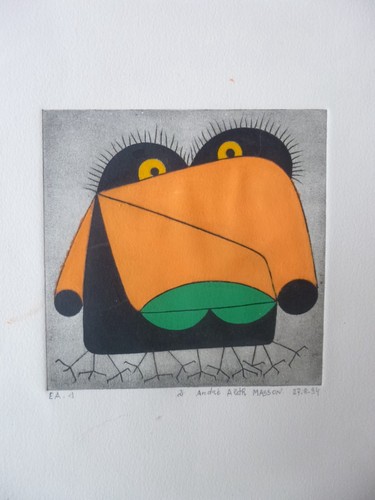 Gravure encre taille - l'encre,