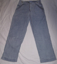 BEAU PANTALON EN LIN BLEU