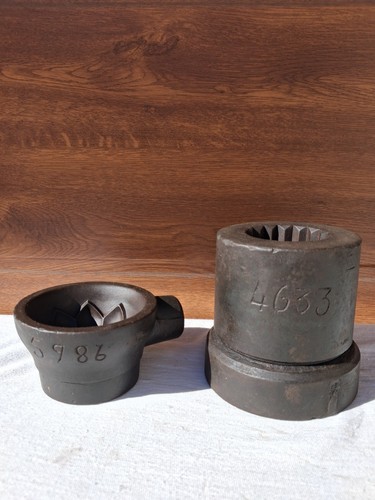 Moule verrier ancien fonte