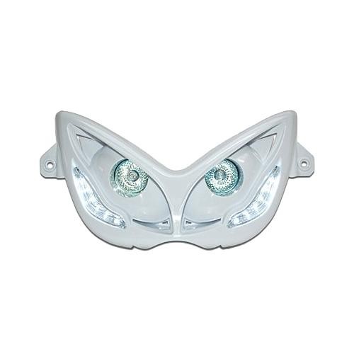 Phare halogène leds blanc - halogène+leds,