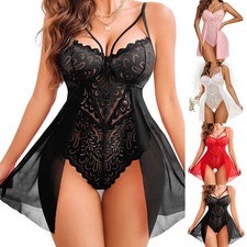 Combinaison licou en dentelle