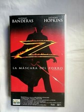 La Masque Du Zorro VHS Antonio Banderas Anthony Hopkins Version Espagnole Film