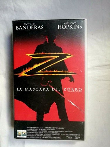Masque zorro vhs - du,