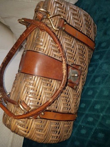 Vintage osier tressé - en,
