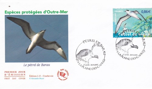 France 2007 fdc especes - france,
