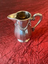 Pot à lait en métal argenté