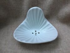 PORTE SAVON MURAL  PORCELAINE CERAMIQUE BLANCHE FAÏENCE