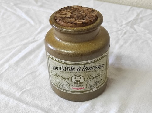 Ancien pot moutarde à - pot,