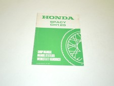 Revue technique / manuel supplément HONDA SPACY 125 CH de 1992