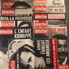 10 revue journal detective n°