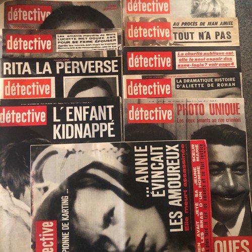 Revue journal detective - journal, n°