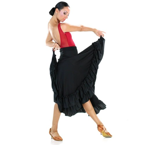 Danzcue adult two ruffles - danzcue,