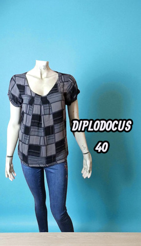 Diplodocus taille blouse - ,
