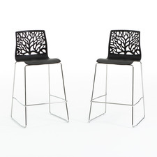 Lot de 2 tabourets de cuisine