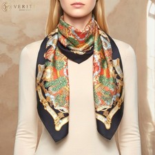 RARE VINTAGE foulard en soie