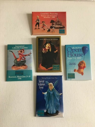 Disney wdcc event buttons - buttons,