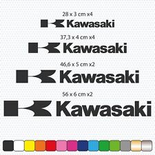 KAWASAKI - 12 Stickers Vinyles Adhésifs Autocollants