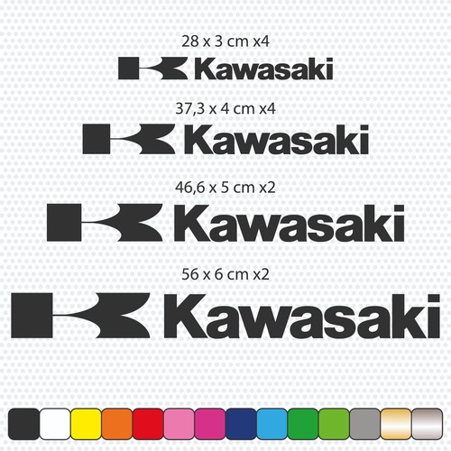 Kawasaki stickers vinyles - kawasaki,