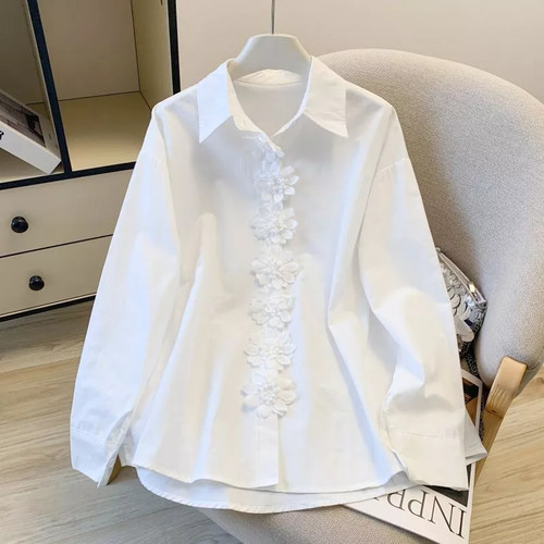 Chemise femme blanche - chemise, avec