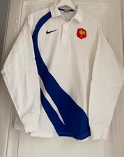 polo de rugby Nike FFR, blanc