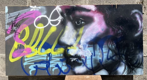 Tableau street art - street,