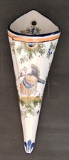 CORNET PIQUE FLEUR EN FAIENCE