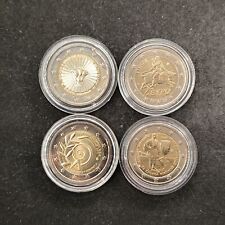LOT 4 PIECES 2 EUROS COMMEMORATIVES GRECE REF17438J
