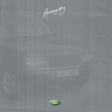 Catalogue Brochure Land Rover Range Rover Autobiography 2001 Suisse en français
