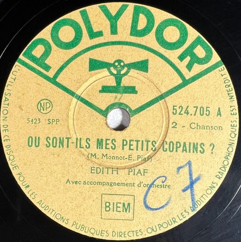 Edith piaf sont - :, ou