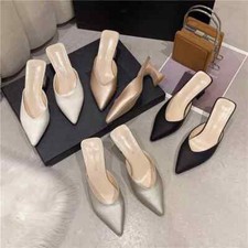 Éscarpins Chaussures Femme 5 Bureau Sabot Élégant Cuir Synthetique Confort 37411