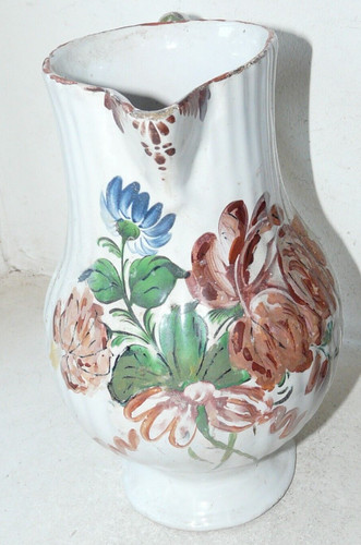 Pichet ancien faience - pichet, en