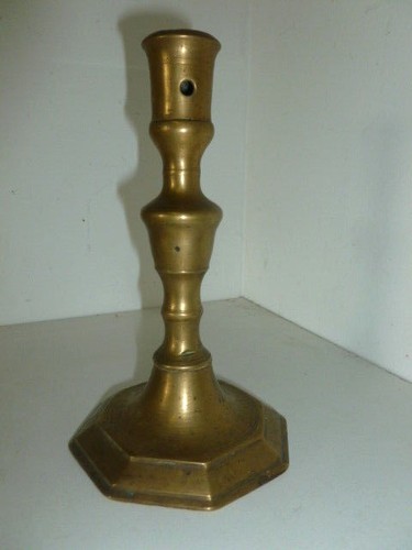 Bougeoir ancien bronze - bronze, à