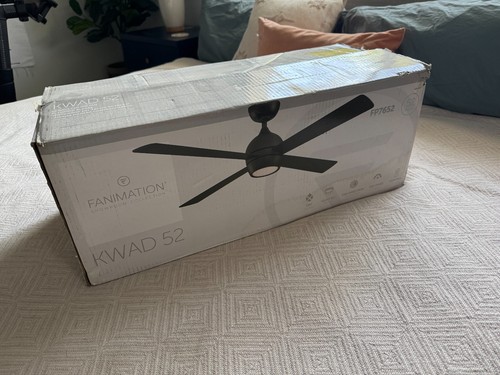 Fanimation kwad ceiling fan - ceiling,