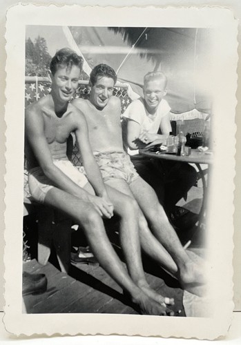 1940s handsome shirtless - 1940s,
