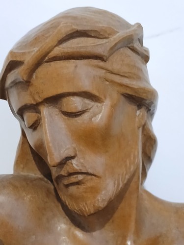 Buste sculpture bois du - buste,