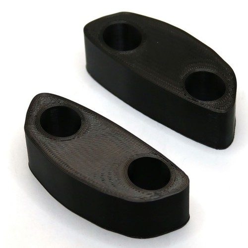 Extension miroir noire support - noire,