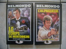 2 VHS BELMONDO  . CÉRITO