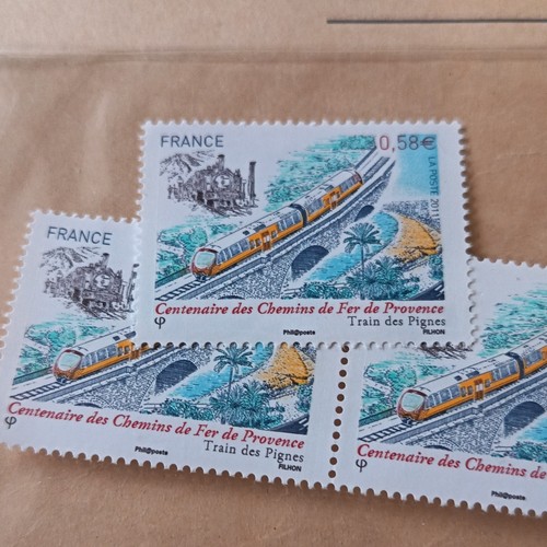 France lot timbres - 3,