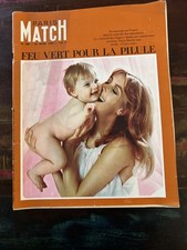 N181 Magazine Paris-Match N°885 26 mars  1966 feu vert pour la pilule