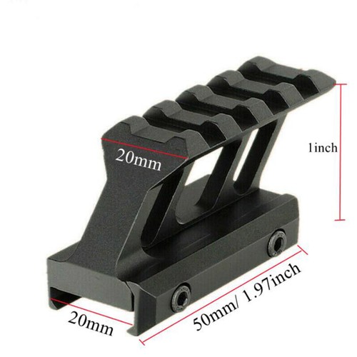 Tactical scope riser mount - tactical,