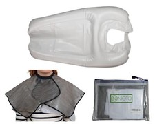 Bac a shampoing domicile avec Cape de protection - Bac coiffure domicile/Lave...