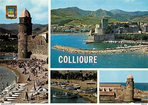 Carte postale collioure - carte,