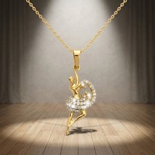 Collier - Pendentif - Danseuse