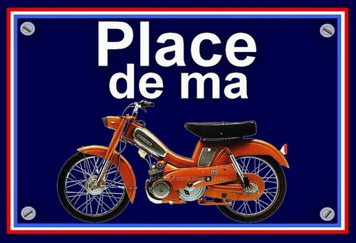 Plaque place de ma - place,