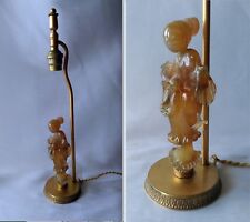 ANCIENNE LAMPE EN VERRE