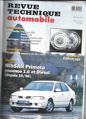 Revue technique automobile - revue,