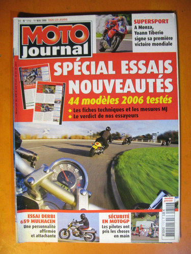 Moto journal 1712 - moto, du