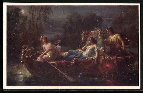 Carte postale artiste hans - carte,