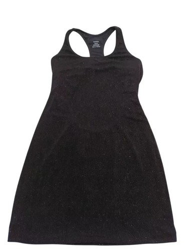 Mini robe noire - , pailletée