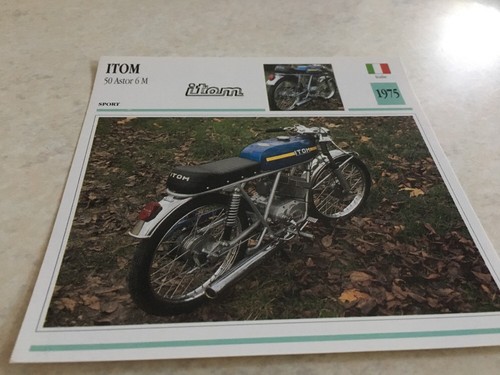 Carte moto itom astor m - carte, 50